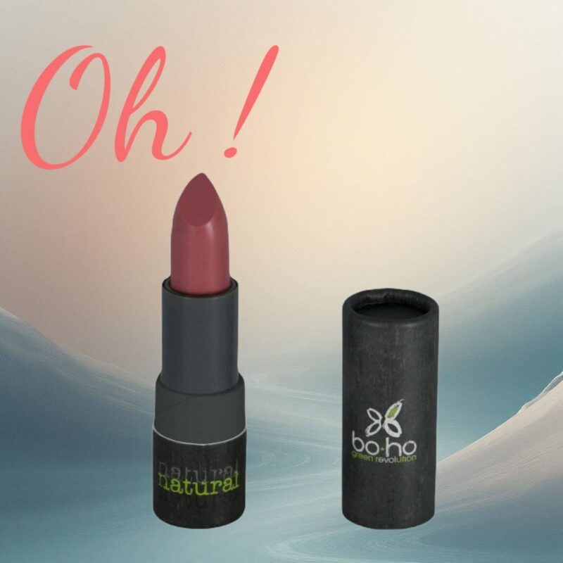 Rouge à lèvres bio Mat & végan capucine 304