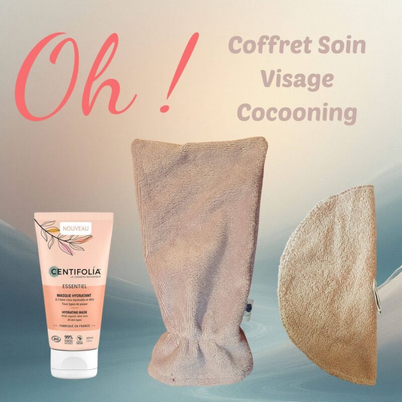 Coffret Soin Visage Cocooning idée cadeau Noël femme